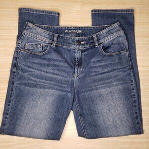 Chico's Womens Platinum Ultimate Fit Jeans 0 (4)